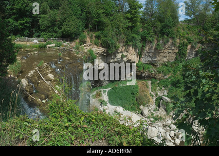 Webster's Falls - Spencer Gorge - Bruce Trail - Niagara Escarpment - Ontario - Canada Stock Photo