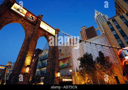 new york new york hotel las vegas nevada usa Stock Photo