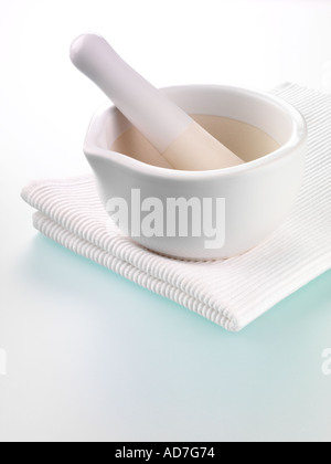 PESTLE AND MORTAR Stock Photo
