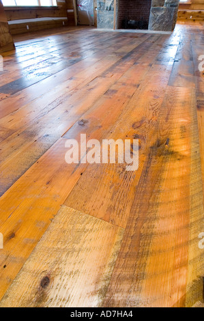 Cedar and Fir used in house construction Stock Photo