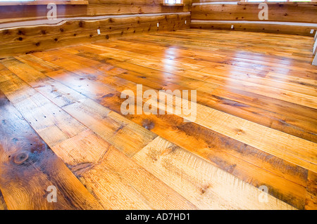 Cedar and Fir used in house construction Stock Photo