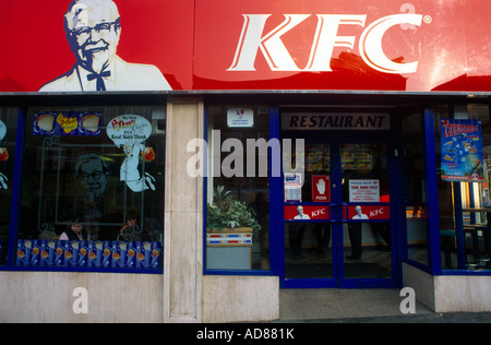 KFC fast food restaurant, London, England, UK Stock Photo - Alamy