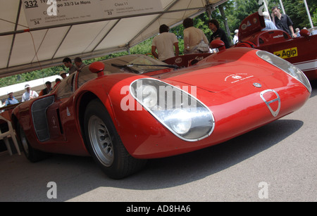 1971 Alfa Romeo Tipo 33 Le Mans at Goodwood Festival of Speed 2005 Stock Photo