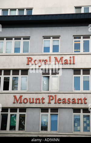 Royal Mail Sorting Office Mount Pleasant Clekenwell London Stock Photo