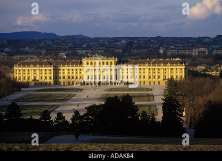Schoenbrunn Palace Vienna Austria HOMER SYKES Stock Photo