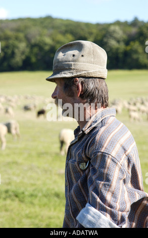 Old Hungarian farmer with hat Hungary Stock Photo: 6400515 - Alamy