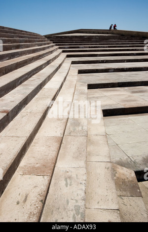 Steps outside the Auditorio de Tenerife Santa Cruz de Tenerife Canary Islands Spain Stock Photo