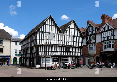 Evesham Town Hall in the Market Square in the centre of the market town