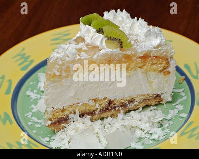 Coconut Cake Stock Photo