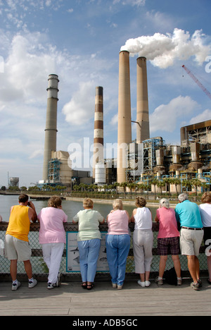 TECO Tampa Electric Company Manatee Viewing Center Apollo Beach Florida