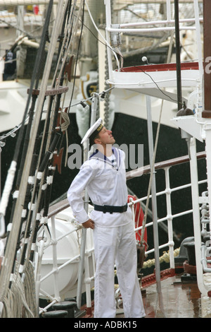 Trafalgar 200 Celebrations and International Fleet Review and International Festival of the Sea Portsmouth England GB UK 2005 Stock Photo