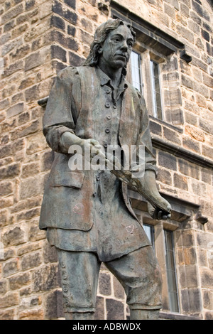 Thomas Chippendale Statue Otley Leeds West Yorkshire Stock Photo