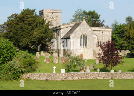 St James the Great Church Fulbrook nr Burford Oxfordshire Stock Photo