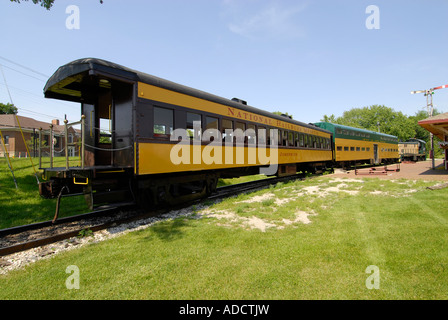 National Railroad Museum at Green Bay Wisconsin WI Stock Photo