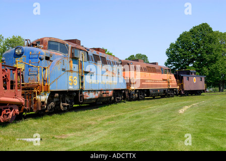 National Railroad Museum at Green Bay Wisconsin WI Stock Photo