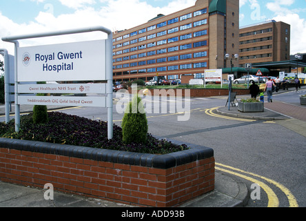 Royal Gwent Hospital, Newport Gwent South Wales Stock Photo: 24662662 ...