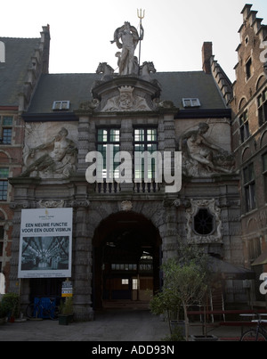 Art Gallery in Gent, Ghent, Belgium, Europe Stock Photo