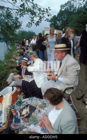 Picnic , Henley Royal Regatta , Henley , England Stock Photo