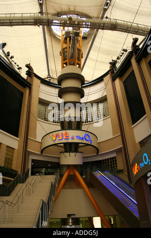 new interior of newly refurbished Millennium dome in Greenwich London  August 2007 Stock Photo