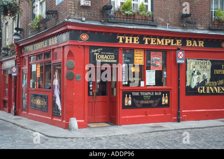 The Temple Bar in Dublin Ireland Stock Photo