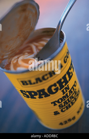 Dose Spaghetti Stock Photo