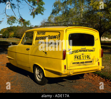 Trotter s Reliant Van from Only Fools and Horses tv programme Stock Photo