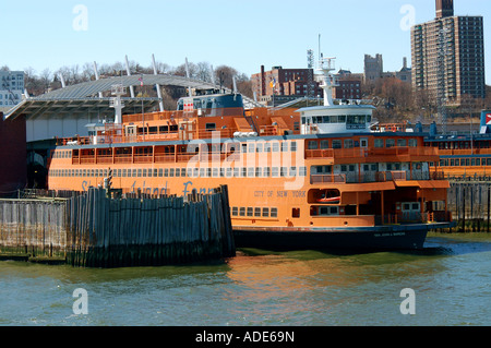 Staten Island Ferry in New York City, USA Stock Photo