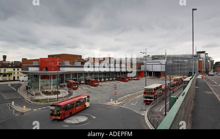 Golden Square Shopping Centre Warrington Interchange Stock Photo