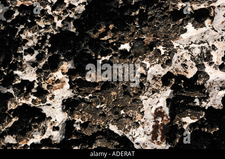 Volcanic rock close up texture background Stock Photo