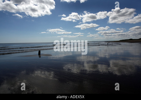 Balmedie Beach near Aberdeen, Scotland, UK Stock Photo