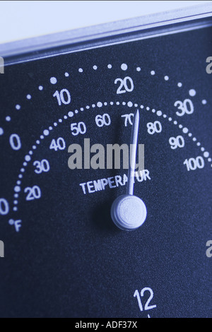 thermo hygrometer Stock Photo