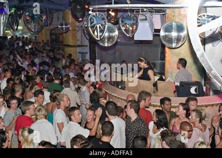 Discotheque Club El Divino in Eivissa Ibiza Stock Photo