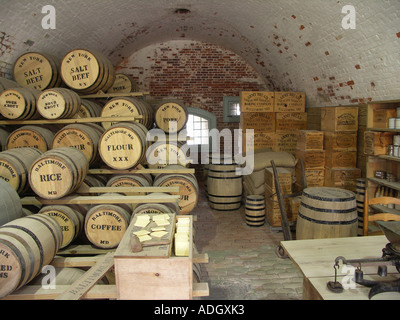 Barrels for Military Food Storage Stock Photo: 7667638 - Alamy