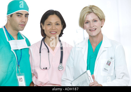 Portrait of medical staff Stock Photo