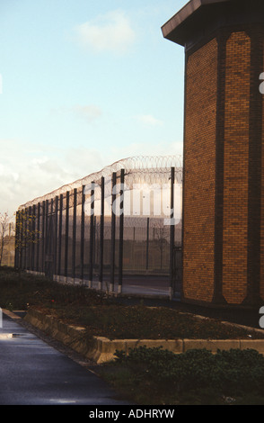 HM Prison Belmarsh Outside London UK Sign At Front Entrance Stock   Hm Prison Belmarsh Outside London Uk Building And Perimeter Fence Adhryw 