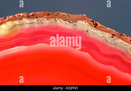 Mineral Chalcedon Achat Stock Photo