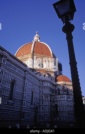 The Duomo Renaissance Cathedral and Baptistry in Florence Tuscany Italy Stock Photo
