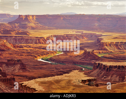 Green River from Green River Overlook Canyonlands Nationla Park Utah Stock Photo