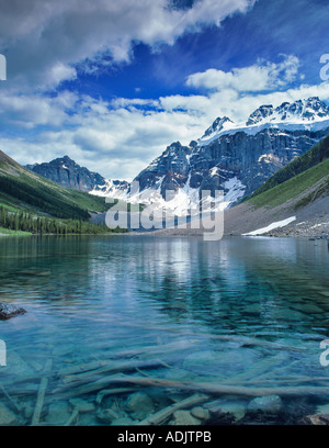 Consolation Lake Banff National Park Canada Stock Photo