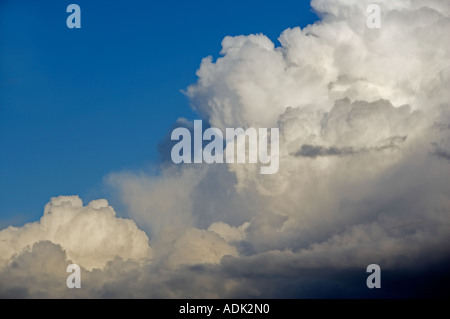 Thunderstorm clouds over Monroe Oregon Stock Photo