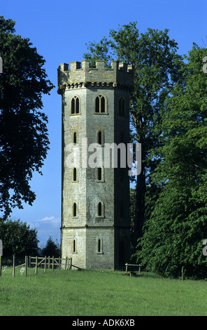 Leicester Tower at site of Battle of Evesham, Worcestershire, England, UK Stock Photo
