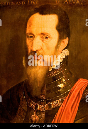 Fernando Alvarez de Toledo duke of Alva 1507 1582 The Hague, the Netherland Stock Photo