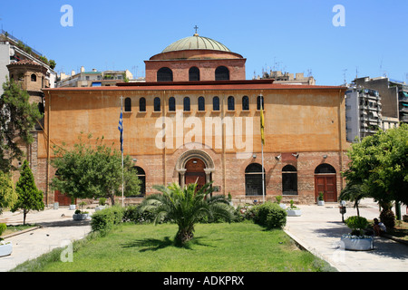 the church Aghia Sophia in Salonika in Greece Stock Photo