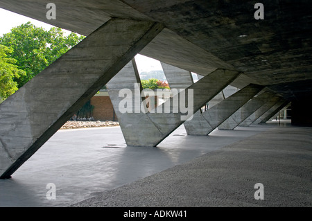 Modern Art Musuem Museu de Arte Moderna by Affonso Eduardo Reidy Rio de Janeiro Brazil Stock Photo