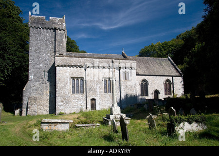 St Donats Church Glamorgan South Wales Stock Photo