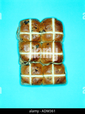 hotcross bun Stock Photo