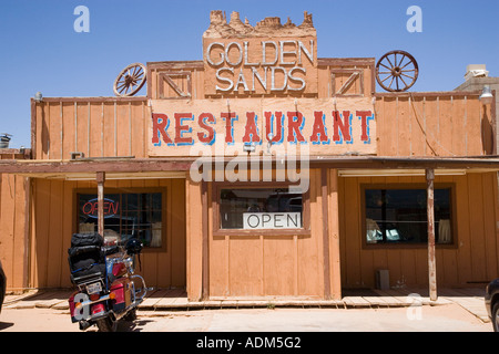 Golden Sands Restaurant Kayenta Arizona Editorial Use Only Stock