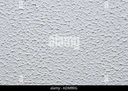 White stucco background Stock Photo