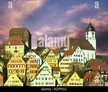 DE - BADEN WURTTEMBERG: Historic Altensteig Stock Photo