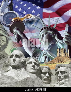 USA - AMERICANA:  Travel Concept Stock Photo